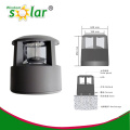 Outdoor LED pillar light for fence post, solar fence lighting, garden lights (JR-CP46)